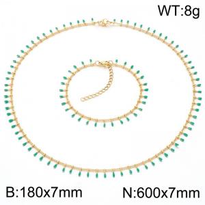 SS Jewelry Set(Most Women) - KS231577-Z