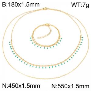 SS Jewelry Set(Most Women) - KS231626-Z