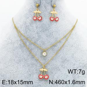 SS Jewelry Set(Most Women) - KS231638-SS