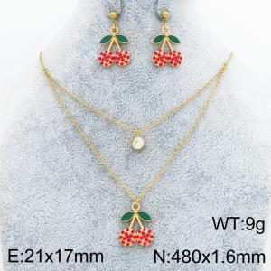 SS Jewelry Set(Most Women) - KS231639-SS