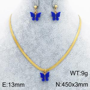 SS Jewelry Set(Most Women) - KS231646-SS