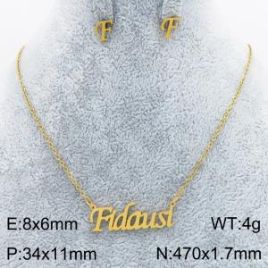 SS Jewelry Set(Most Women) - KS231673-SS