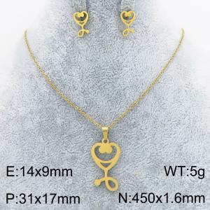 SS Jewelry Set(Most Women) - KS231678-SS