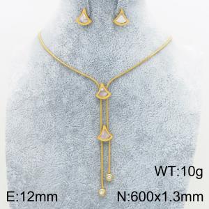 SS Jewelry Set(Most Women) - KS231688-SS