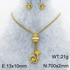 SS Jewelry Set(Most Women) - KS231706-SS