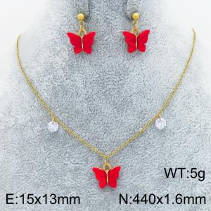 SS Jewelry Set(Most Women) - KS231715-SS