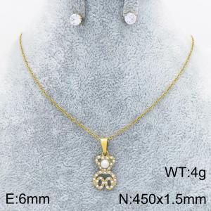 SS Jewelry Set(Most Women) - KS231718-SS
