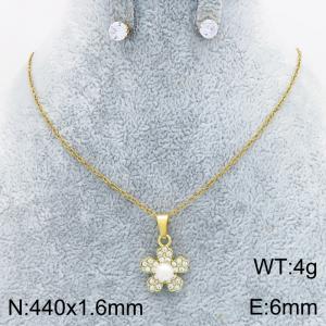 SS Jewelry Set(Most Women) - KS231719-SS