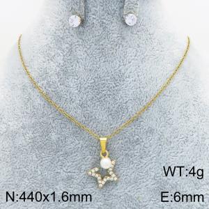 SS Jewelry Set(Most Women) - KS231721-SS