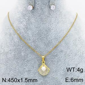 SS Jewelry Set(Most Women) - KS231723-SS