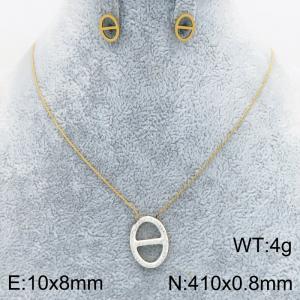 SS Jewelry Set(Most Women) - KS231743-SS