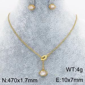SS Jewelry Set(Most Women) - KS231760-SS