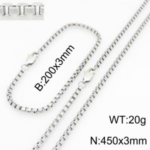 SS Jewelry Set(Most Men) - KS232078-Z