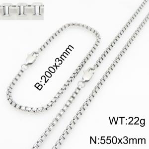 SS Jewelry Set(Most Men) - KS232080-Z