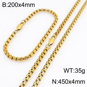 SS Jewelry Set(Most Men) - KS232105-Z