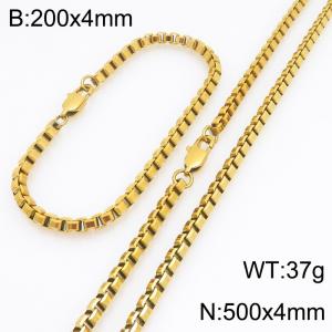 SS Jewelry Set(Most Men) - KS232106-Z