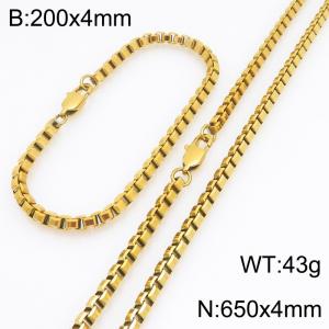 SS Jewelry Set(Most Men) - KS232109-Z