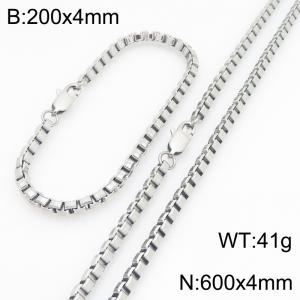 SS Jewelry Set(Most Men) - KS232115-Z