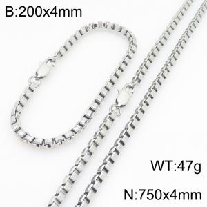 SS Jewelry Set(Most Men) - KS232118-Z