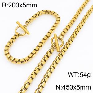 SS Jewelry Set(Most Men) - KS232133-Z