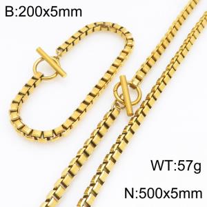 SS Jewelry Set(Most Men) - KS232134-Z