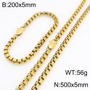 SS Jewelry Set(Most Men) - KS232140-Z