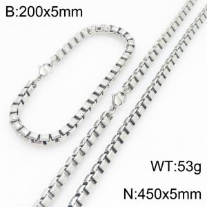 SS Jewelry Set(Most Men) - KS232160-Z