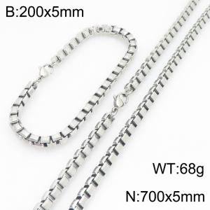 SS Jewelry Set(Most Men) - KS232165-Z