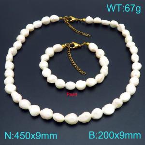 SS Jewelry Set(Most Women) - KS232667-Z