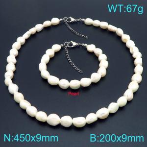 SS Jewelry Set(Most Women) - KS232668-Z