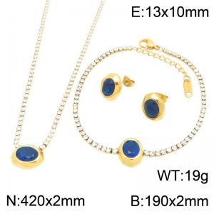 SS Jewelry Set(Most Women) - KS232671-HR