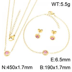 SS Jewelry Set(Most Women) - KS232834-HR