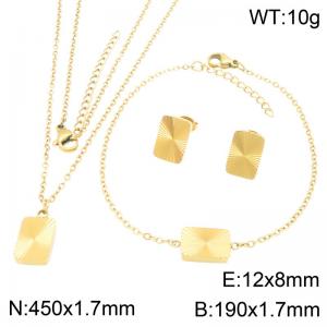 SS Jewelry Set(Most Women) - KS232835-HR