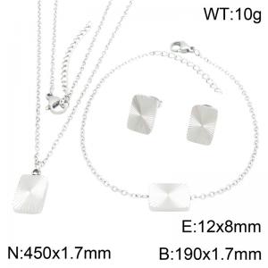 SS Jewelry Set(Most Women) - KS232836-HR