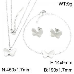 SS Jewelry Set(Most Women) - KS232838-HR