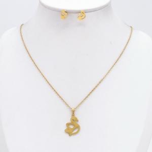 SS Jewelry Set(Most Women) - KS232843-GSD