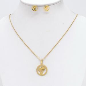 SS Jewelry Set(Most Women) - KS232844-GSD