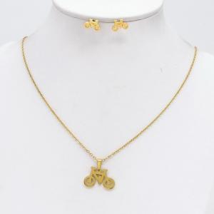 SS Jewelry Set(Most Women) - KS232845-GSD