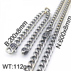 SS Jewelry Set - KS30027-Z