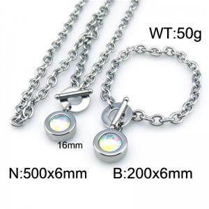 SS Jewelry Set - KS36847-Z
