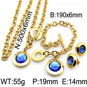 SS Jewelry Set - KS41262-Z