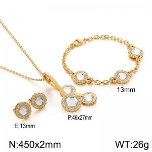 SS Jewelry Set(Most Women) - KS44791-K