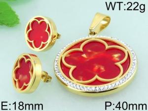 SS Jewelry Set(Most Women) - KS52041-K