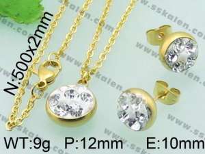 SS Jewelry Set(Most Women) - KS53828-Z