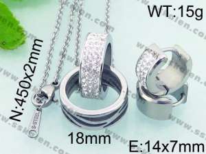 SS Jewelry Set(Most Women) - KS60835-K