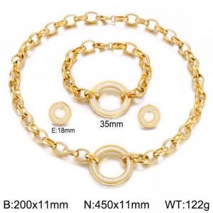 SS Jewelry Set(Most Women) - KS76624-Z