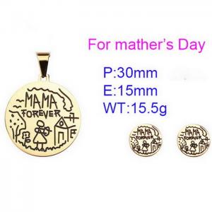 SS Jewelry Set(Most Women)（ Mother's Day） - KS78778-K