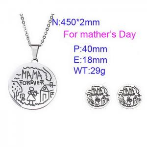 SS Jewelry Set(Most Women)（ Mother's Day） - KS78785-K