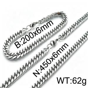 SS Jewelry Set(Most Men) - KS92169-Z