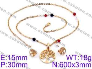 SS Jewelry Set(Most Women) - KS94257-K